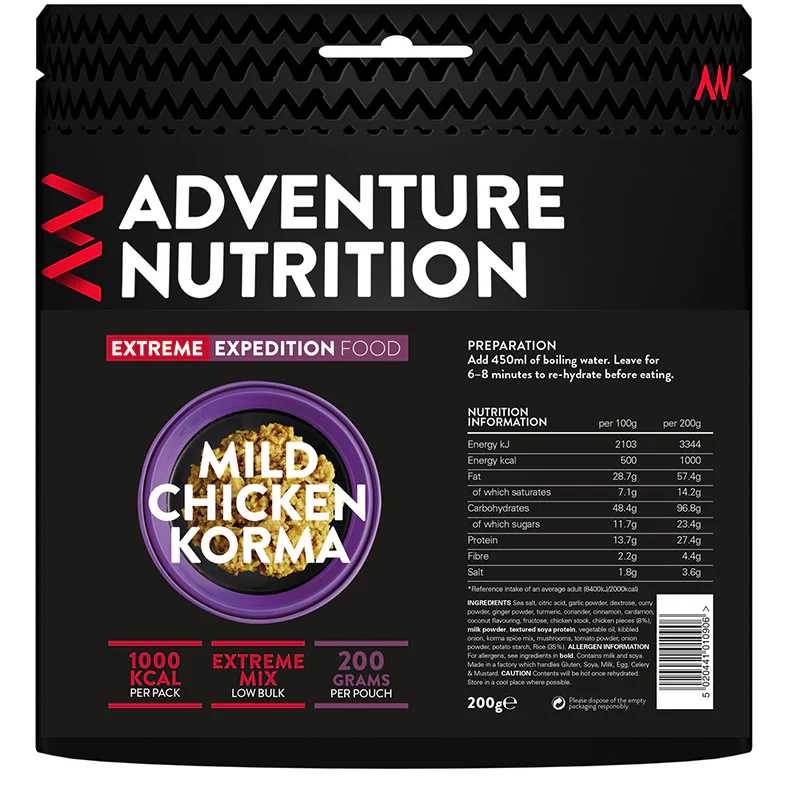 Adventure Nutrition Extreme Freeze Dried Main Meal - 1000 Cal.-4