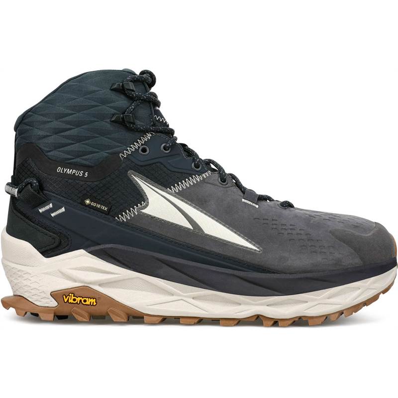 Altra Mens Olympus 5 Mid Gore-Tex Hiking Shoes-1
