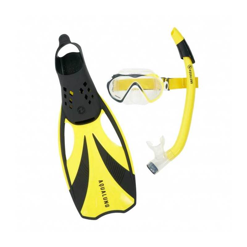 Aquasphere Compass Mask / Snorkel & FinsSet-1