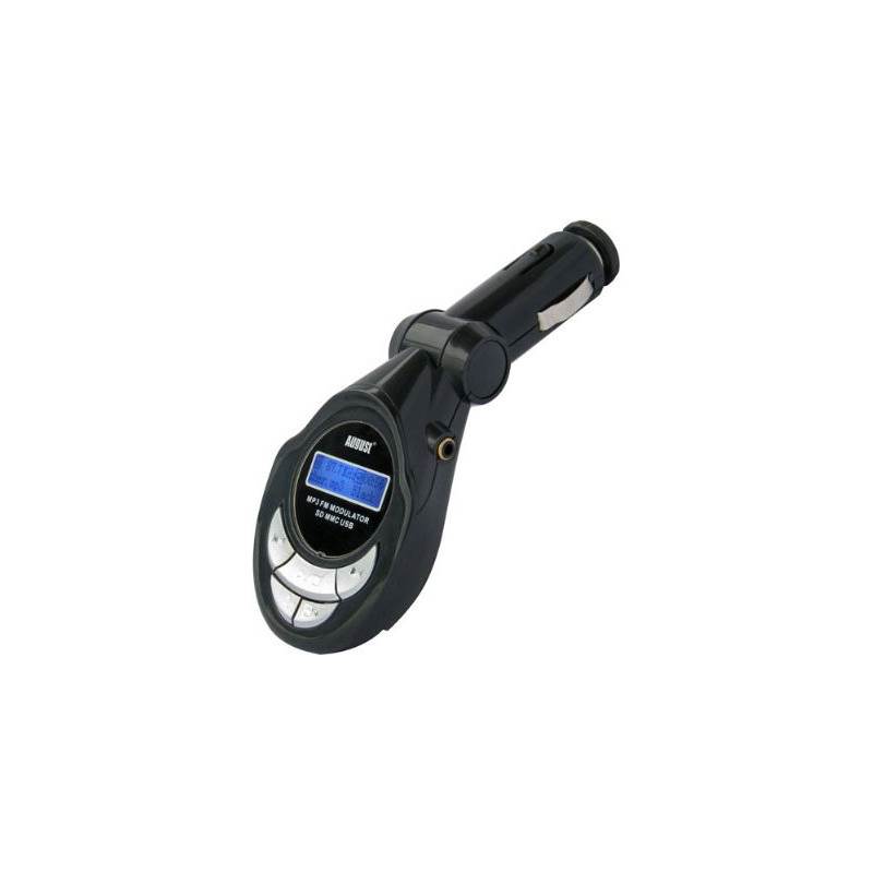 August CR100 Car MP3 Player and FM Transmitter-5