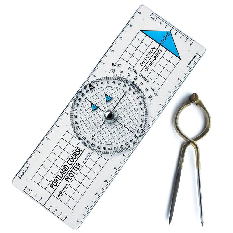 Blundell Harling Portland Course Plotter & Divider Kit-1