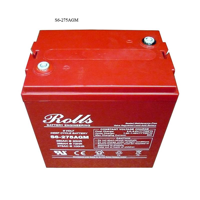 Rolls AGM Deep Cycle Battery Range 6V