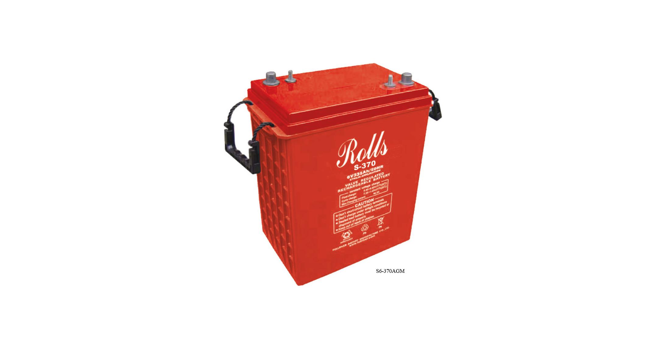 Rolls AGM Deep Cycle Battery Range 6V