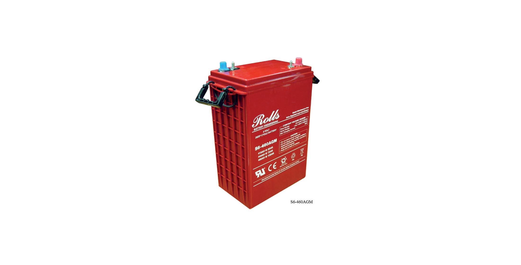 Rolls AGM Deep Cycle Battery Range 6V