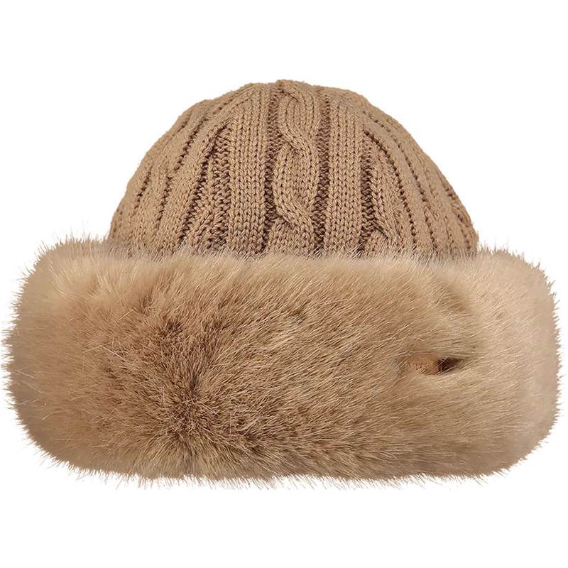 Barts Womens Fur Cable Bandhat-3