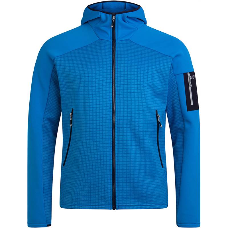 Berghaus Mens Sidley Hooded Fleece Jacket-1
