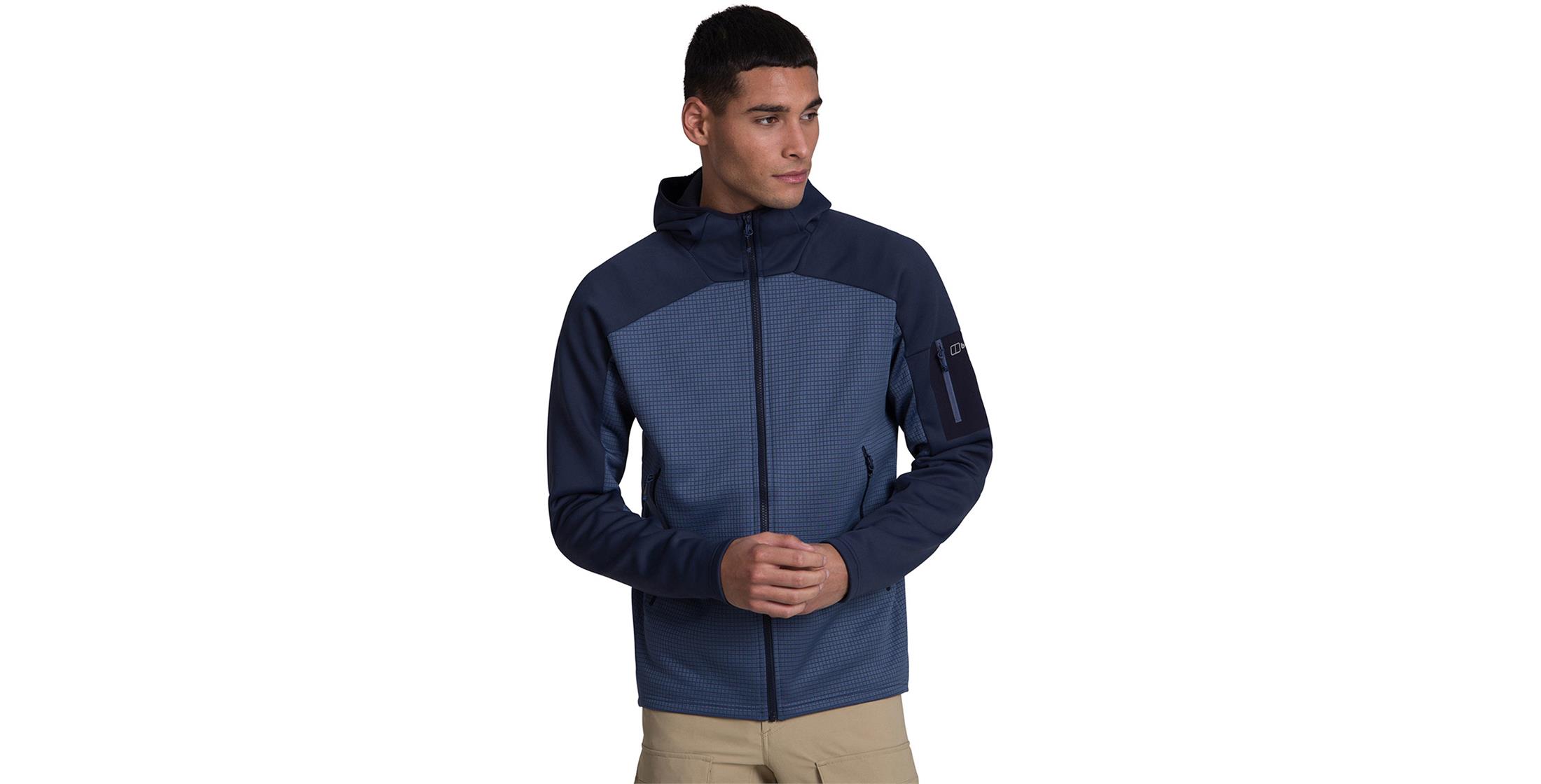 Berghaus Mens Sidley Hooded Fleece Jacket