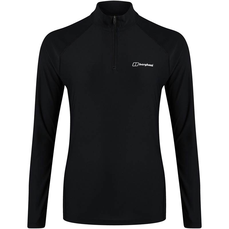 Berghaus Womens 24/7 Tech Tee Long Sleeve Half Zip-1