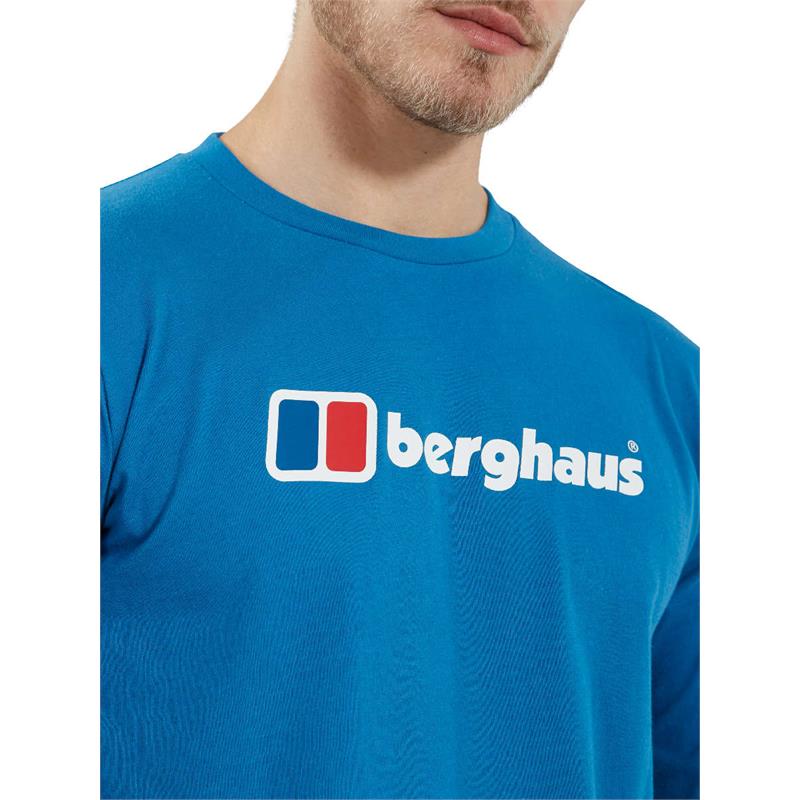 Berghaus Mens Organic Big Logo LS T-Shirt-3