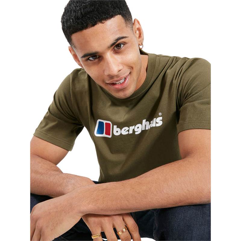 Berghaus Mens Organic Big Classic Logo T-Shirt-4