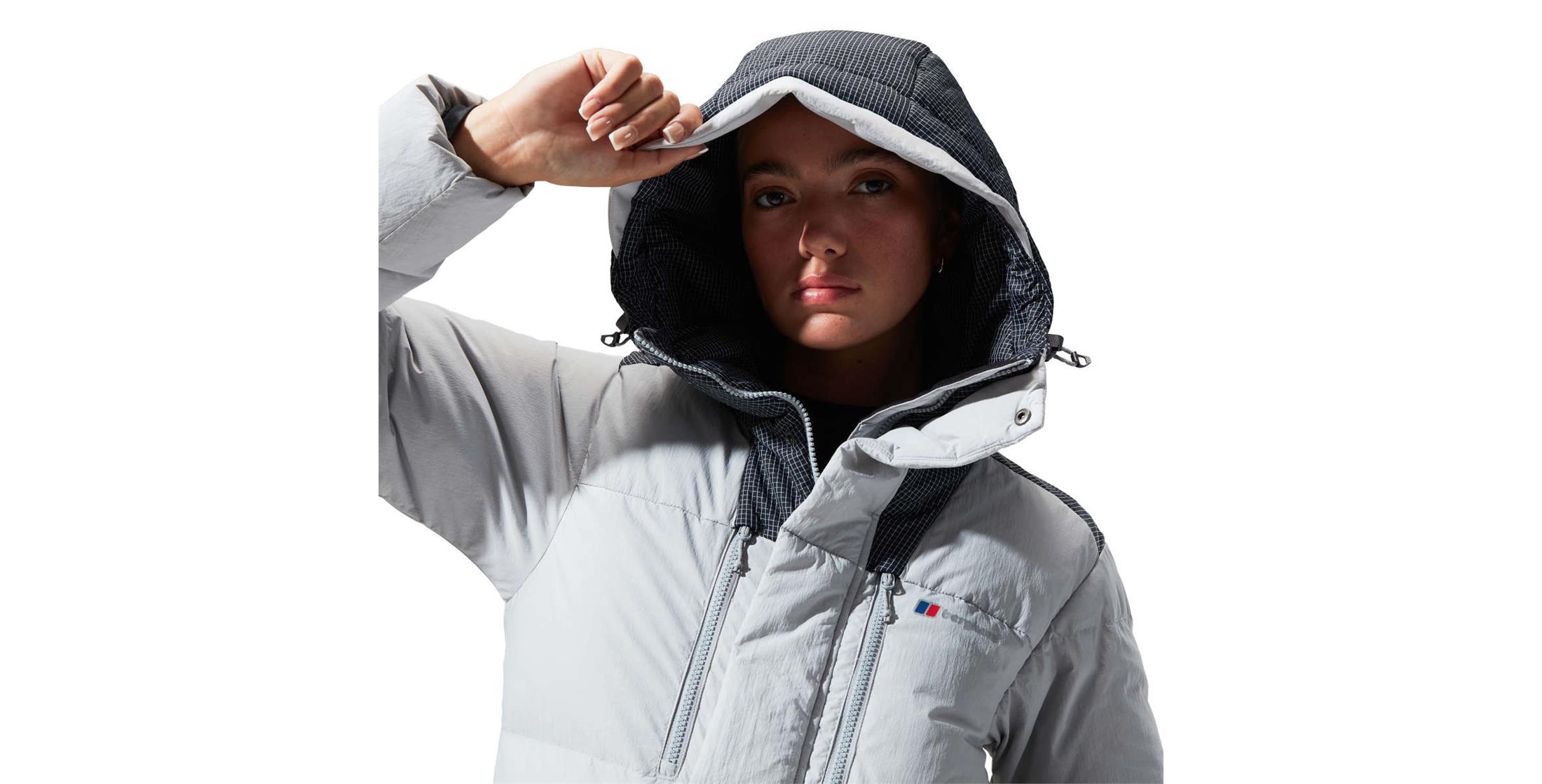 Berghaus Womens Saffren Down Duster Hooded Jacket