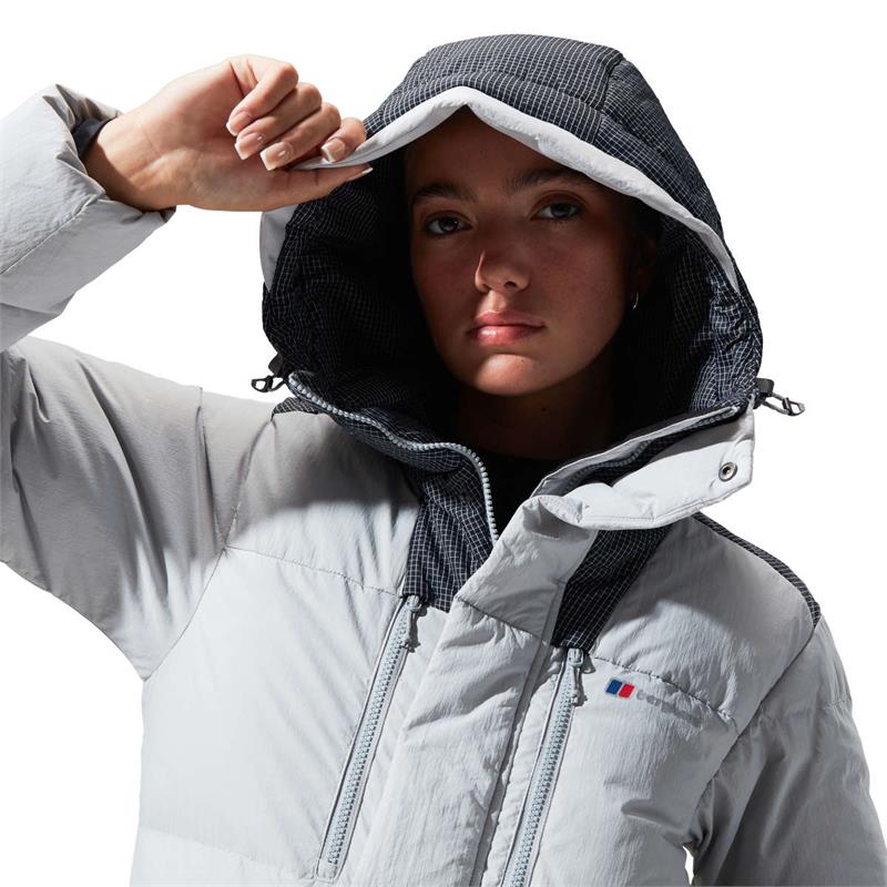 Berghaus Womens Saffren Down Duster Hooded Jacket