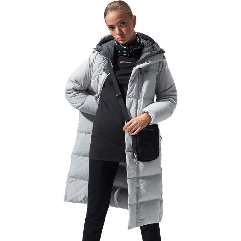 Berghaus Womens Saffren Down Duster Hooded Jacket