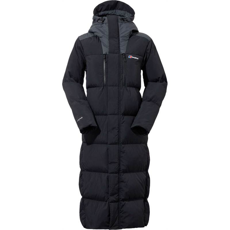 Berghaus Womens Saffren Down Duster Hooded Jacket-1