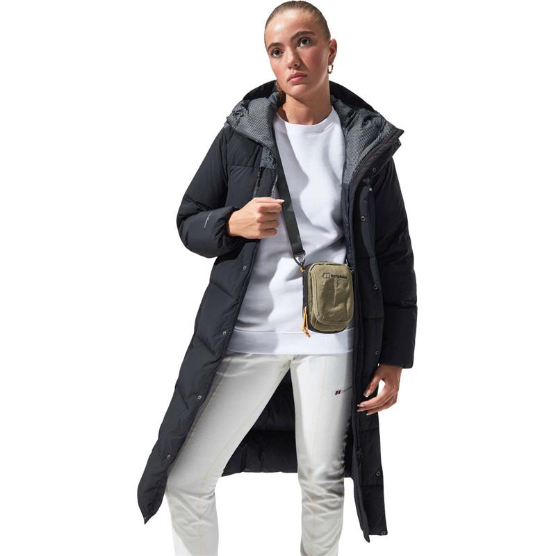 Berghaus Womens Saffren Down Duster Hooded Jacket