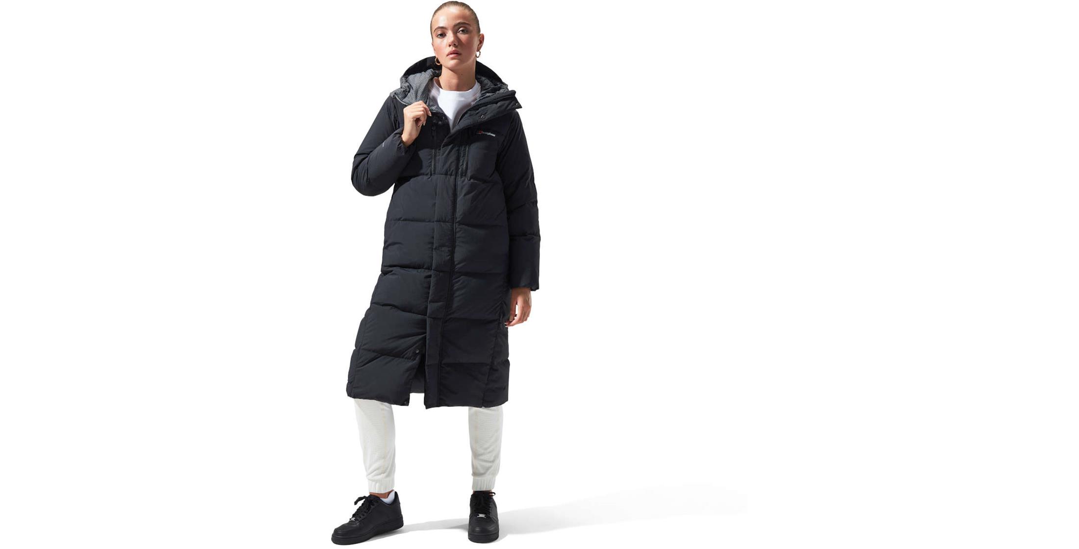 Berghaus Womens Saffren Down Duster Hooded Jacket