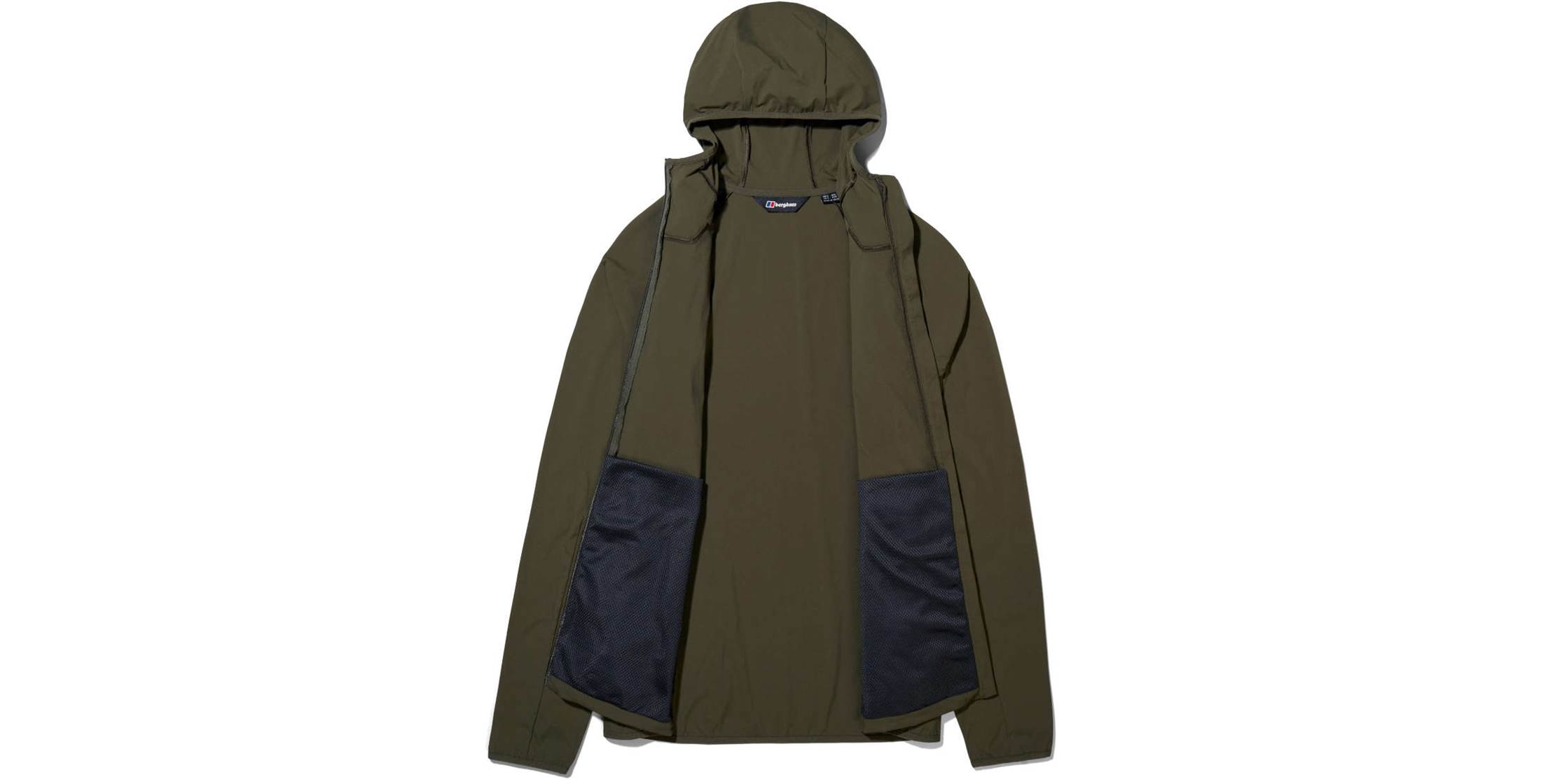 Berghaus Mens Urban Theran Full Zip Hooded Jacket OutdoorGB