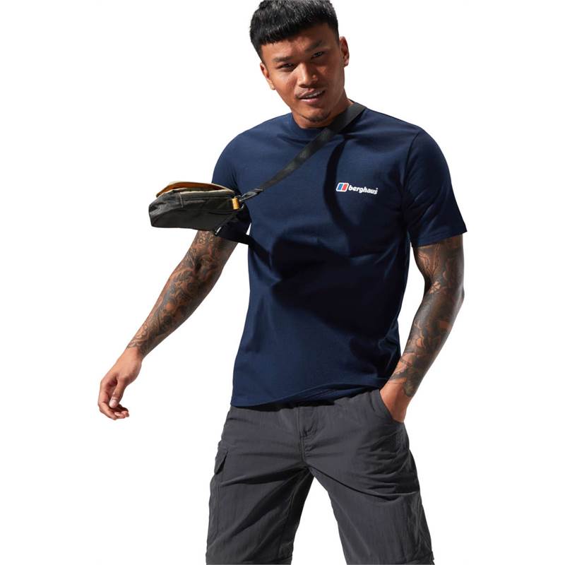 Berghaus Mens Organic Front and Back Logo T-Shirt-3
