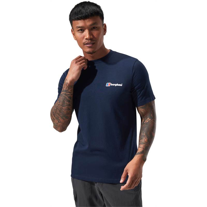 Berghaus Mens Organic Front and Back Logo T-Shirt-4