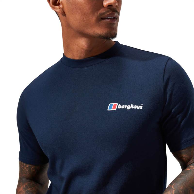 Berghaus Mens Organic Front and Back Logo T-Shirt-5