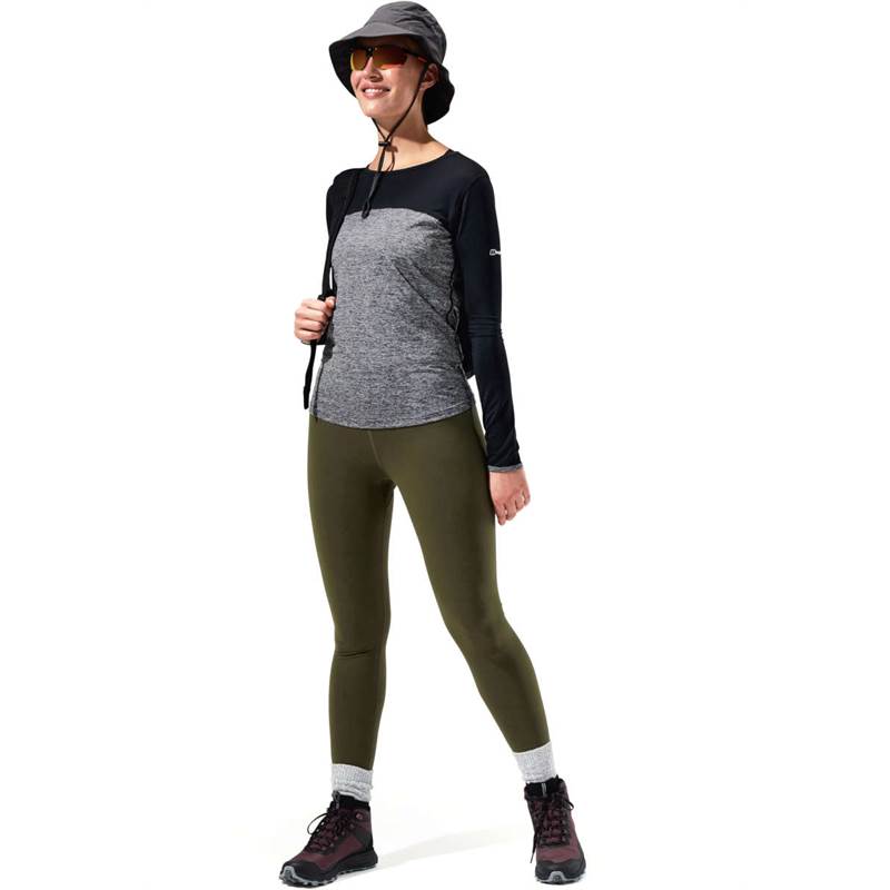 Berghaus Voyager Tech Tee LS Womens Crew Top-3