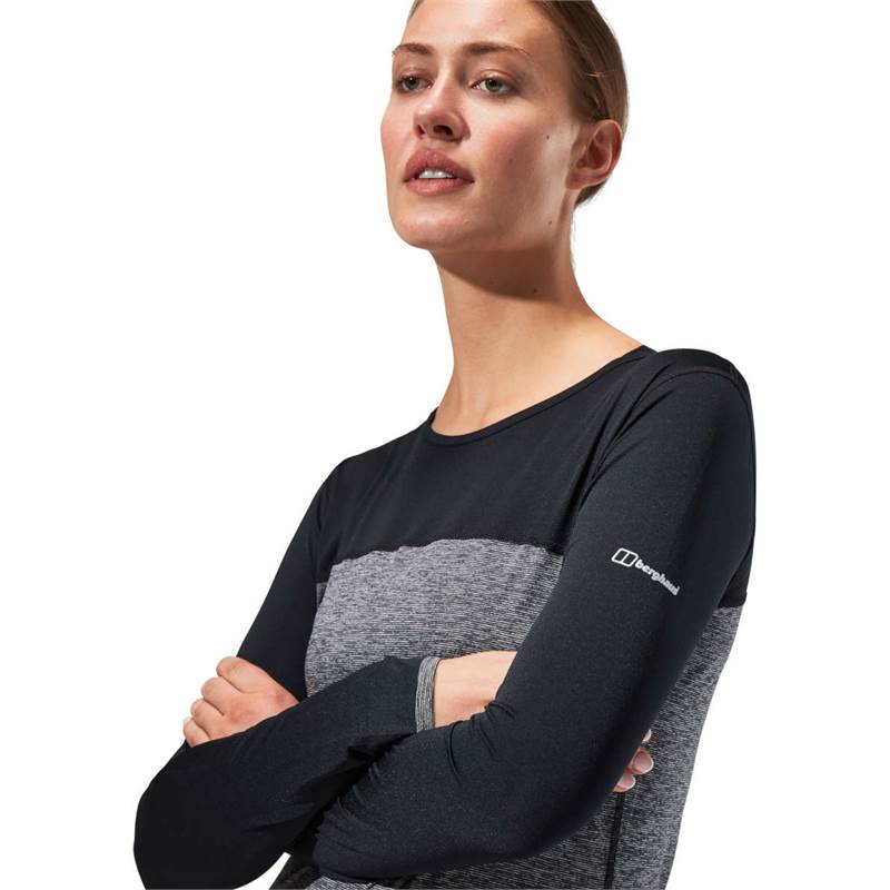 Berghaus Voyager Tech Tee LS Womens Crew Top-4