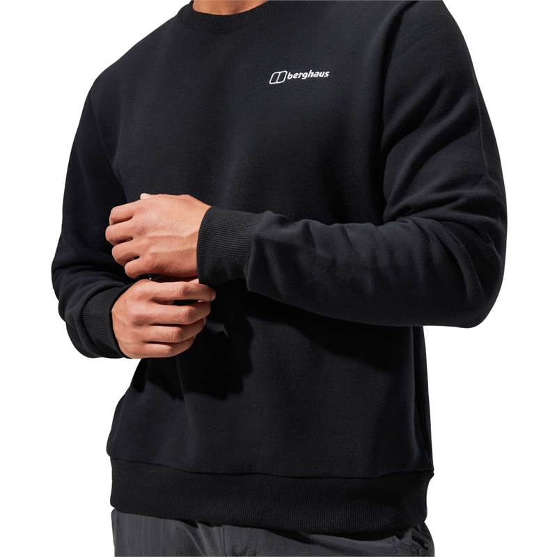 Berghaus Mens Logo Fleece Crew Top-4