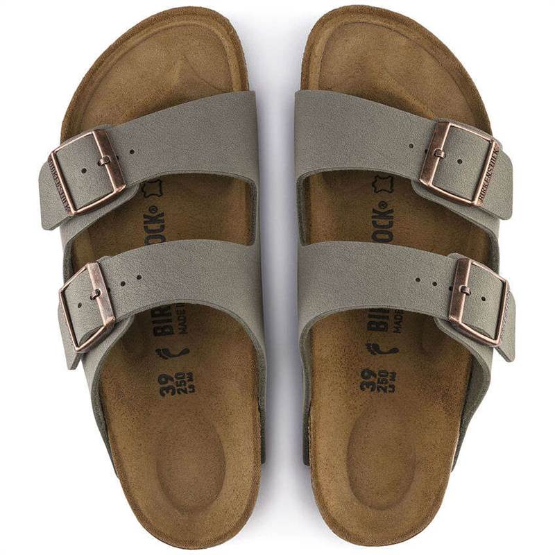 Birkenstock Arizona Birko-Flor Nubuck Sandals - Narrow Fit-2