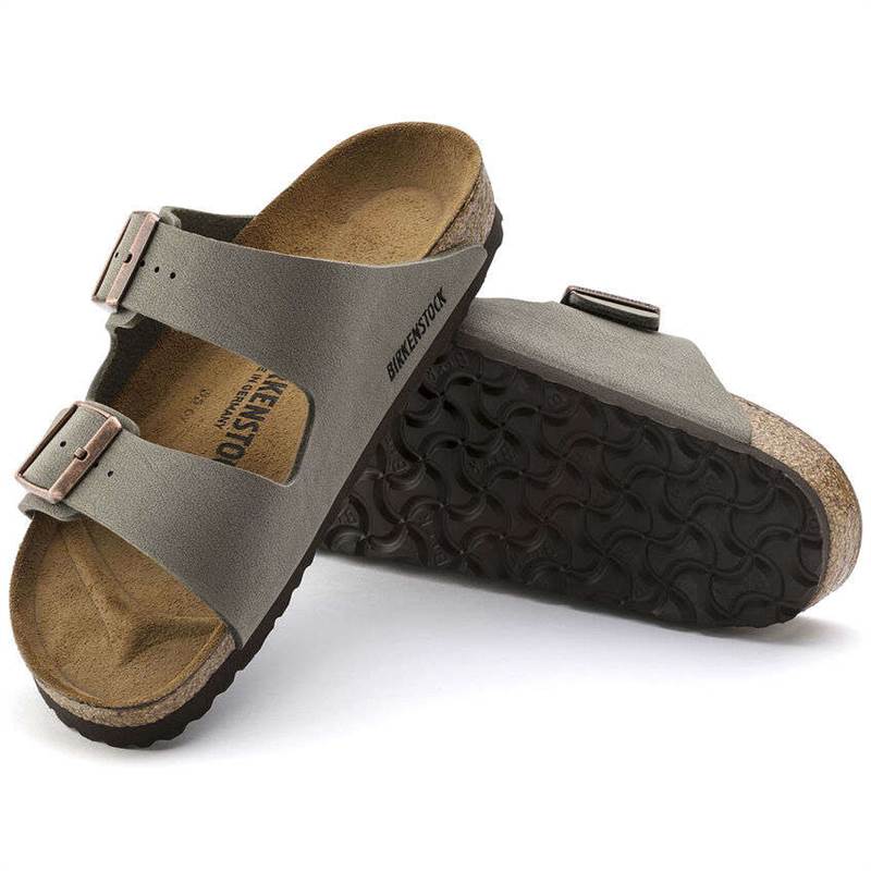 Birkenstock Arizona Birko-Flor Nubuck Sandals - Narrow Fit-4