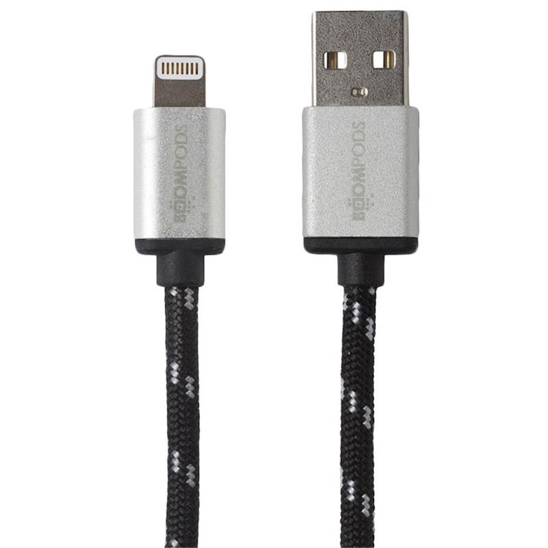 Boompods Retrocable 1m Lightning to USB iPhone Charge Cable-1