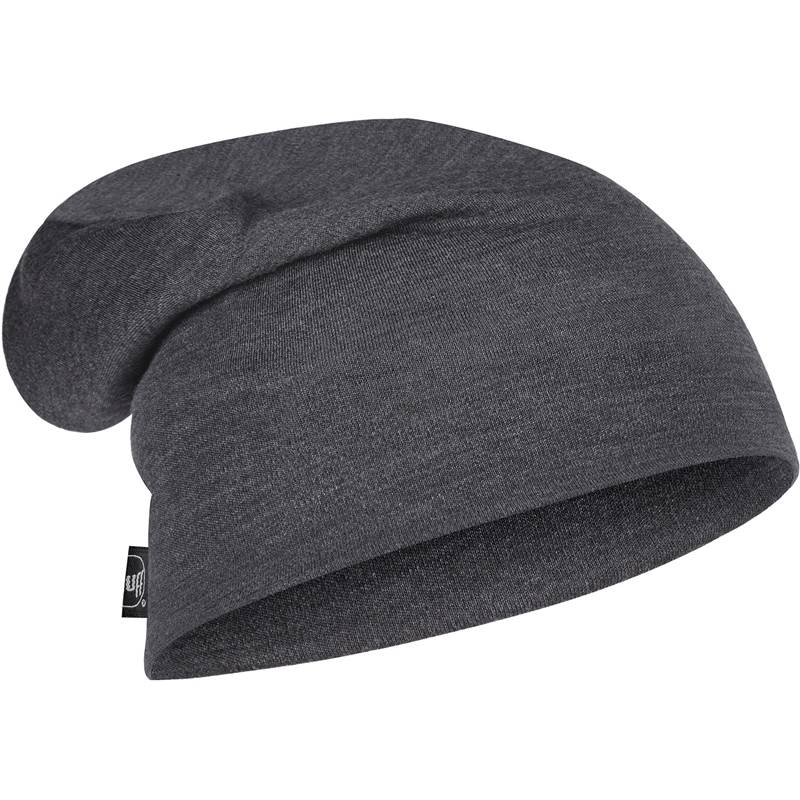 Buff Heavyweight Merino Wool Loose Beanie Hat.-4