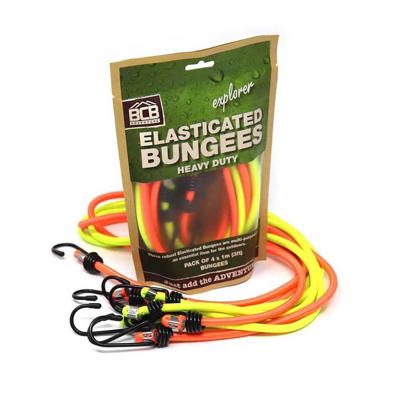 Bushcraft Elasticated Bungees x 4-5