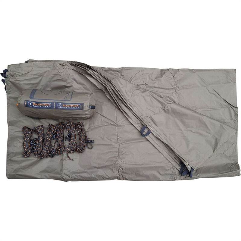 Bushmen Ultralight Tarp 3X3-1