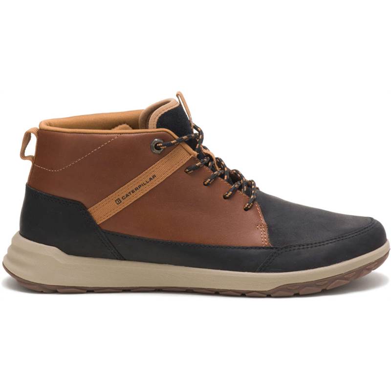 Caterpillar CODE Quest Mid Wide Leather Boots-2