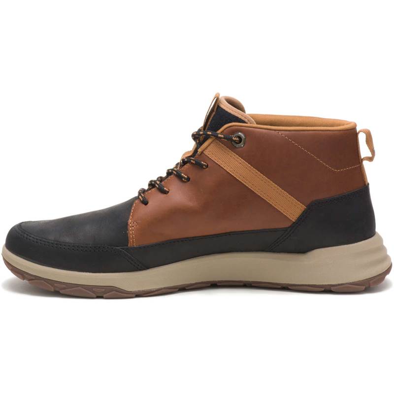 Caterpillar CODE Quest Mid Wide Leather Boots-3