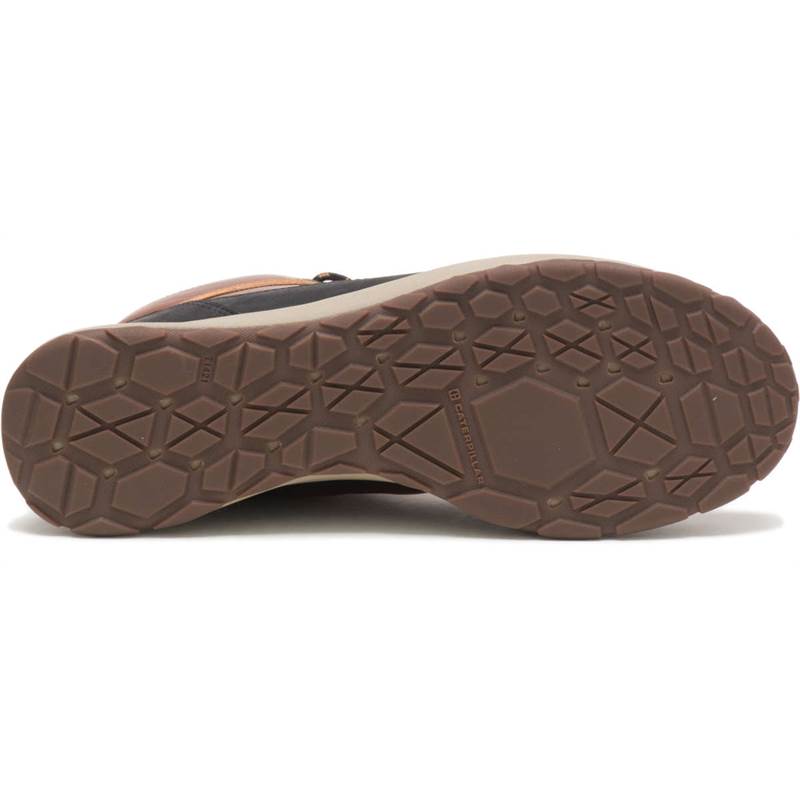 Caterpillar CODE Quest Mid Wide Leather Boots-5