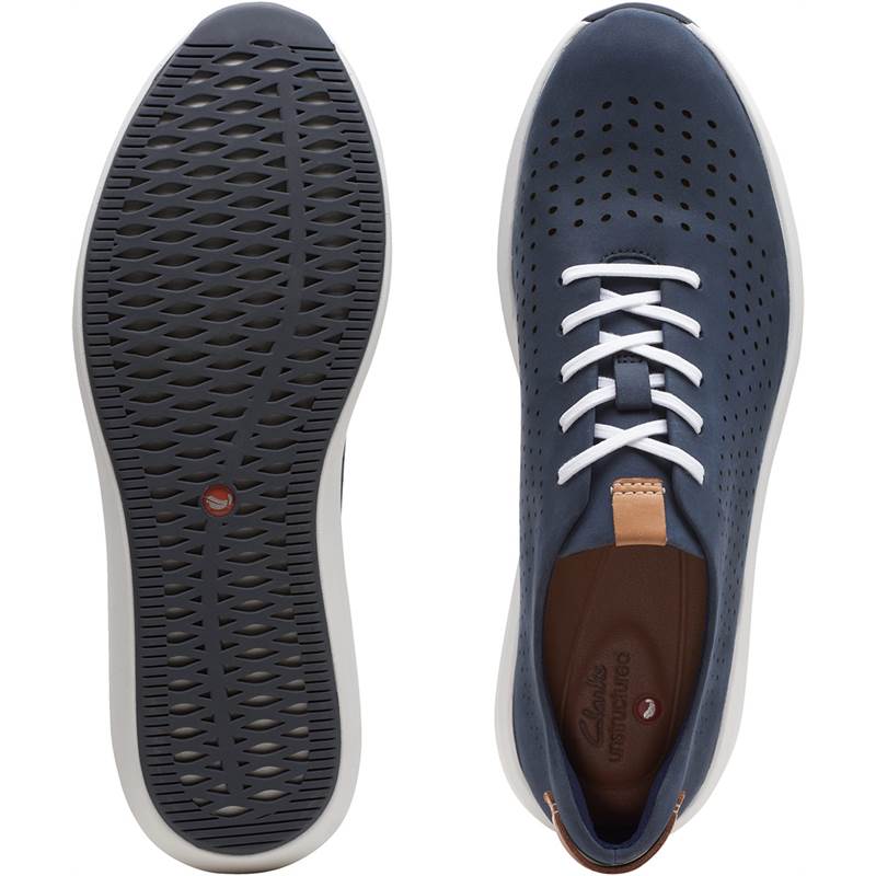 Clarks Womens Un Rio Tie Shoes-2