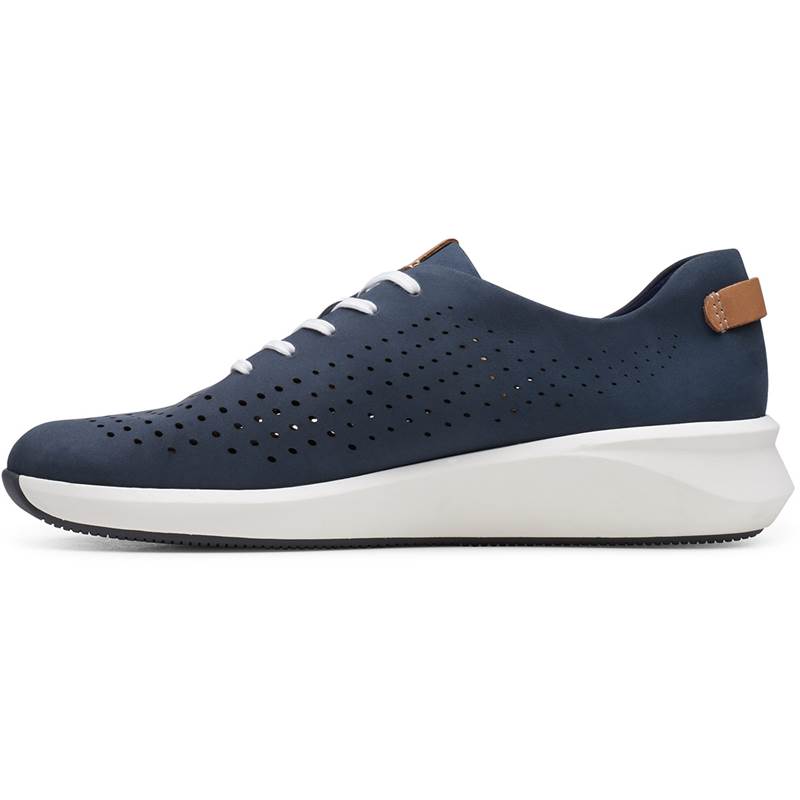Clarks Womens Un Rio Tie Shoes-4