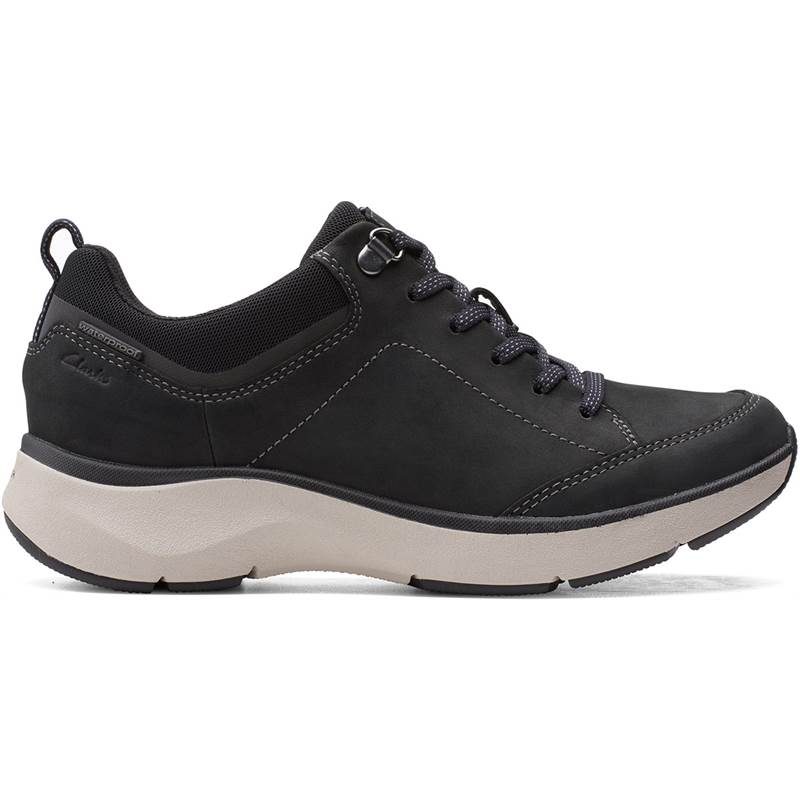 Clarks Womens Wave 2.0 Lace Shoes-1