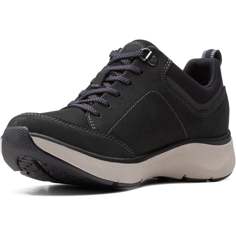 Clarks Womens Wave 2.0 Lace Shoes-5
