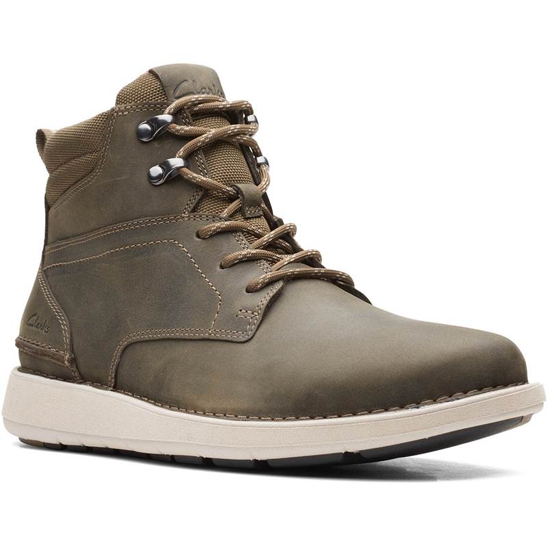 Clarks Mens Larvik Mid Boots-1