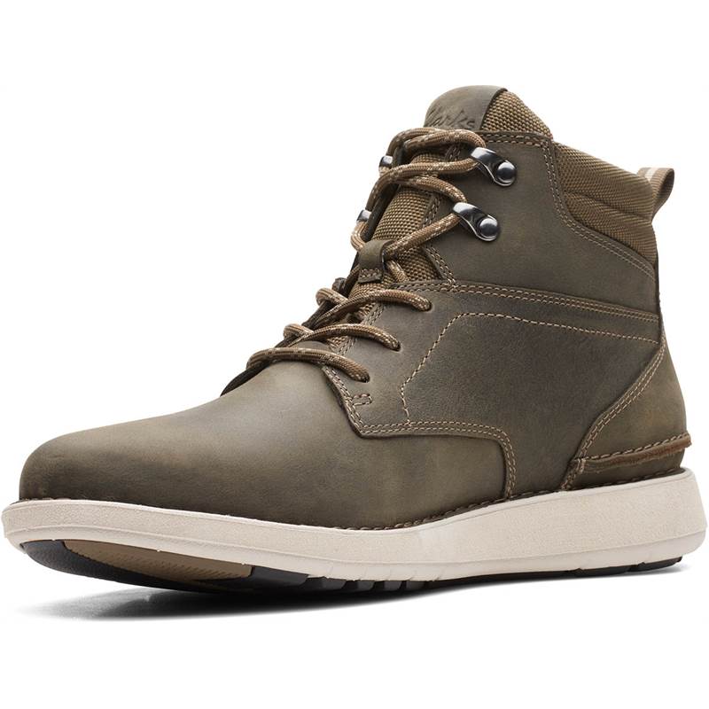 Clarks Mens Larvik Mid Boots-5