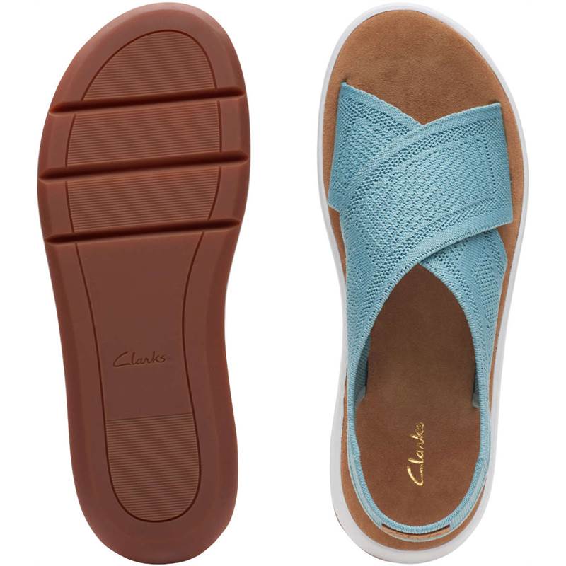 Clarks Womens Jemsa Dash Knit Sandals
