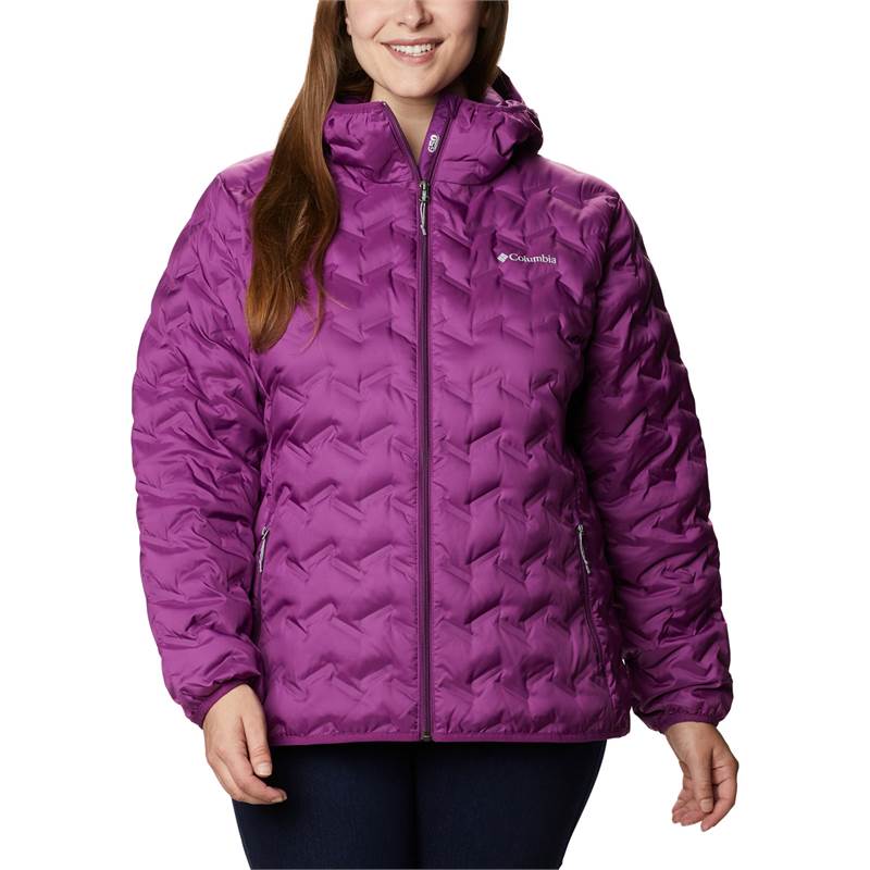 Columbia Womens Delta Ridge Down Hooded Jacket-1
