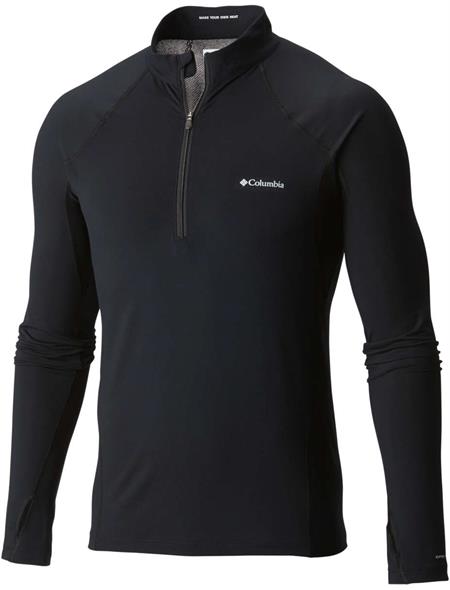 Columbia Mens Midweight Stretch Long Sleeve Half Zip Baselayer