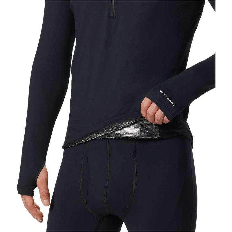 Columbia Mens Midweight Stretch Long Sleeve Half Zip Baselayer-3
