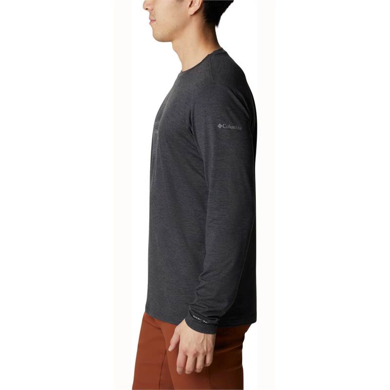Columbia Mens Tech Trail Graphic Long Sleeve T-Shirt-2