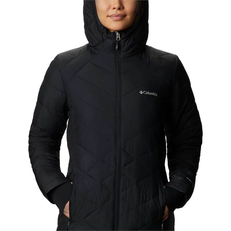 Columbia Womens Heavenly Long Hooded Insulated Jacket-3