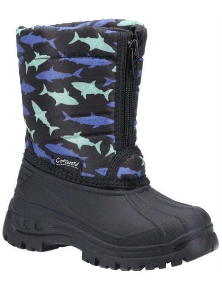 Cotswold Kids Iceberg Zip Snow Boots