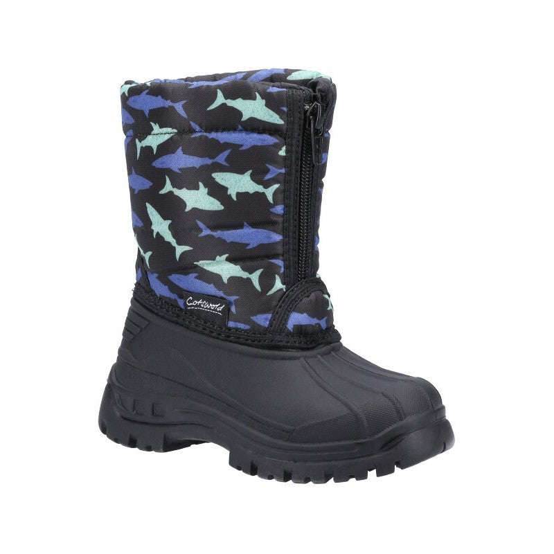 Cotswold Kids Iceberg Zip Snow Boots-2